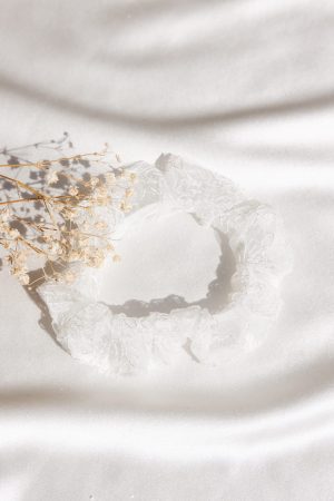 Chouchou petit modèle en tulle.