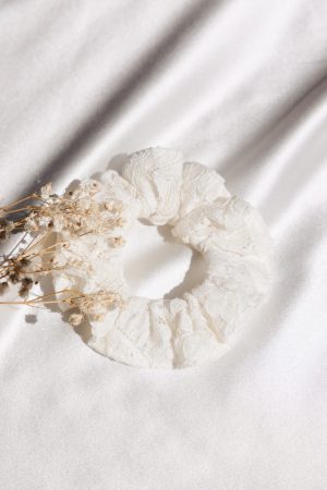 Chouchou petite taille en dentelle