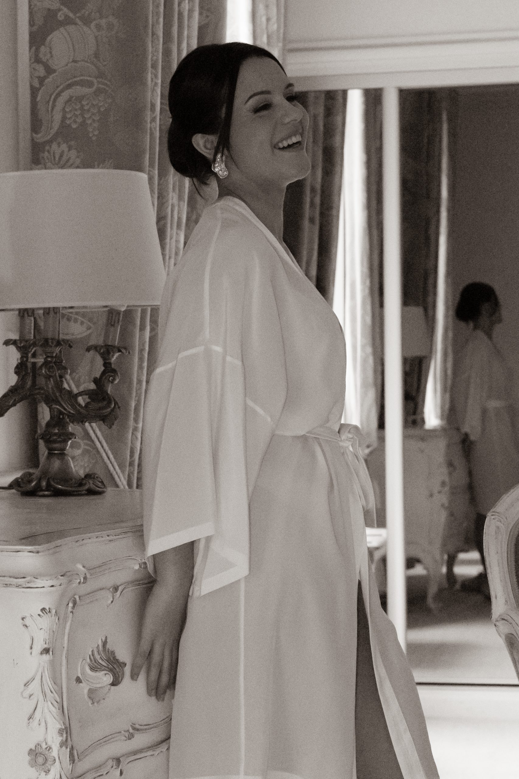 Peignoir en soie Noa – Image 7