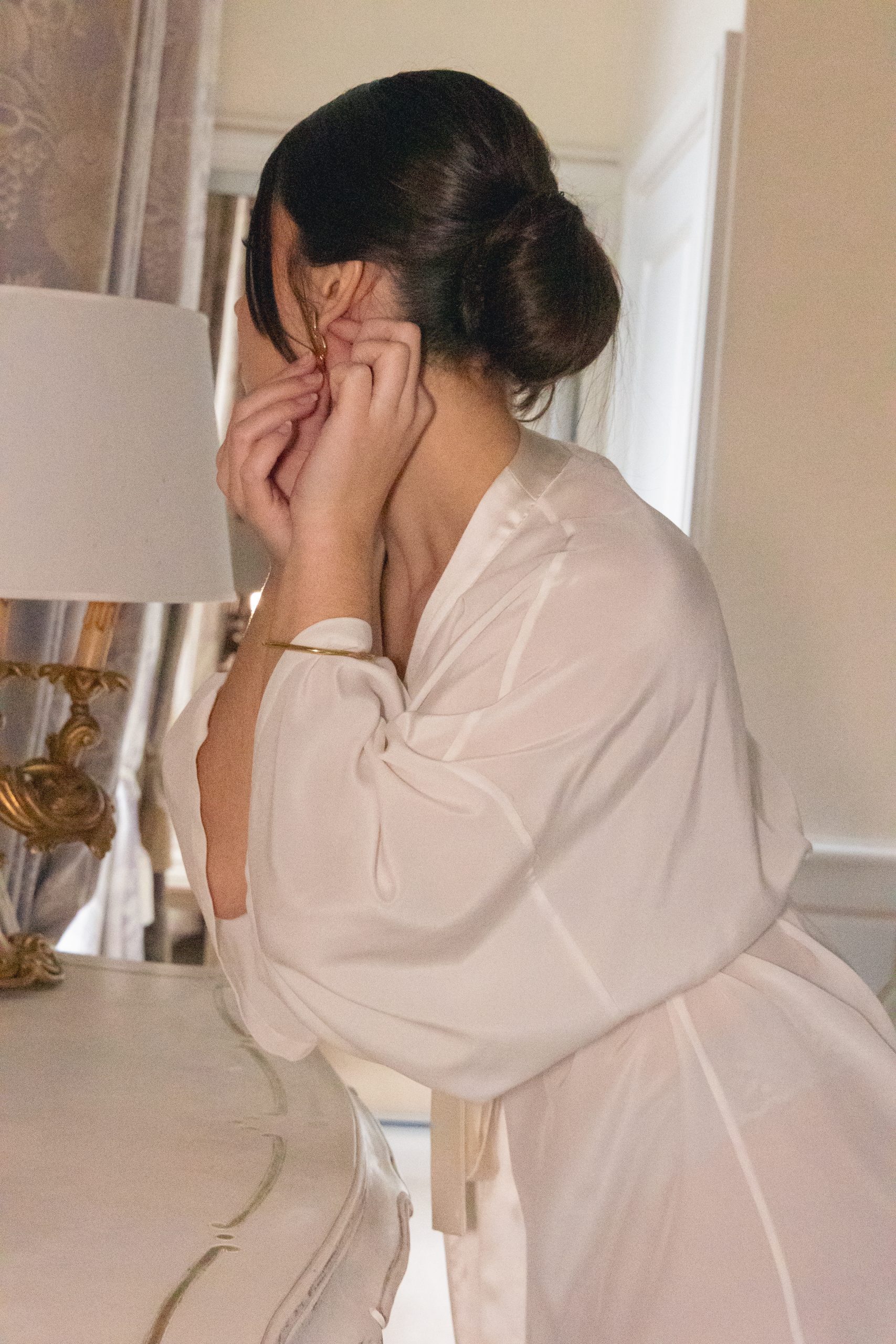 Peignoir en soie Noa – Image 9