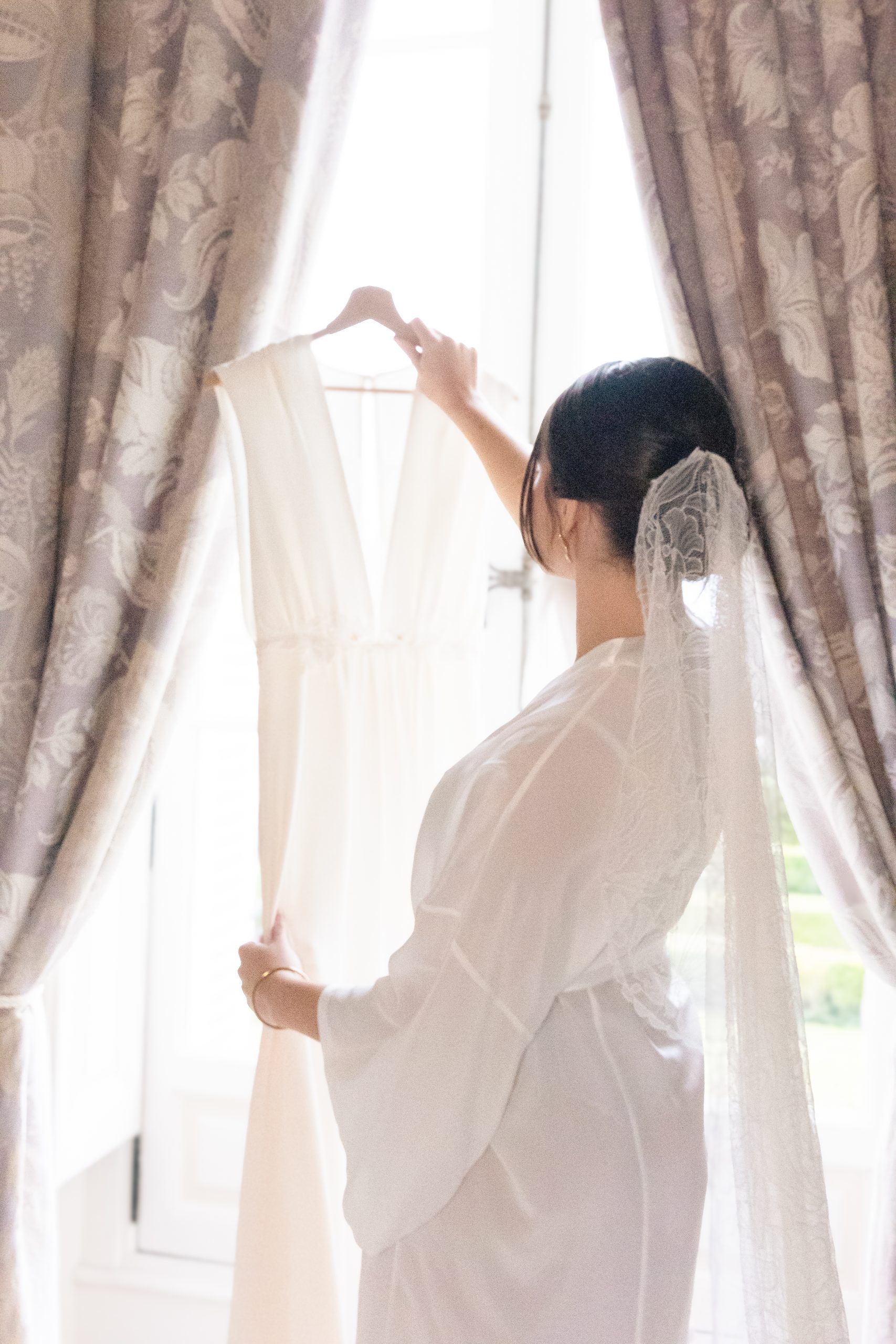 Peignoir en soie Noa – Image 4